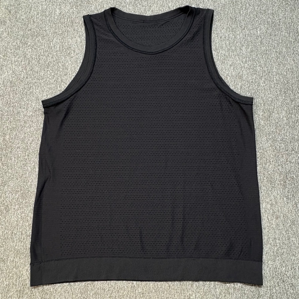 lululemon athletica Men's Black Performance Tank Top
